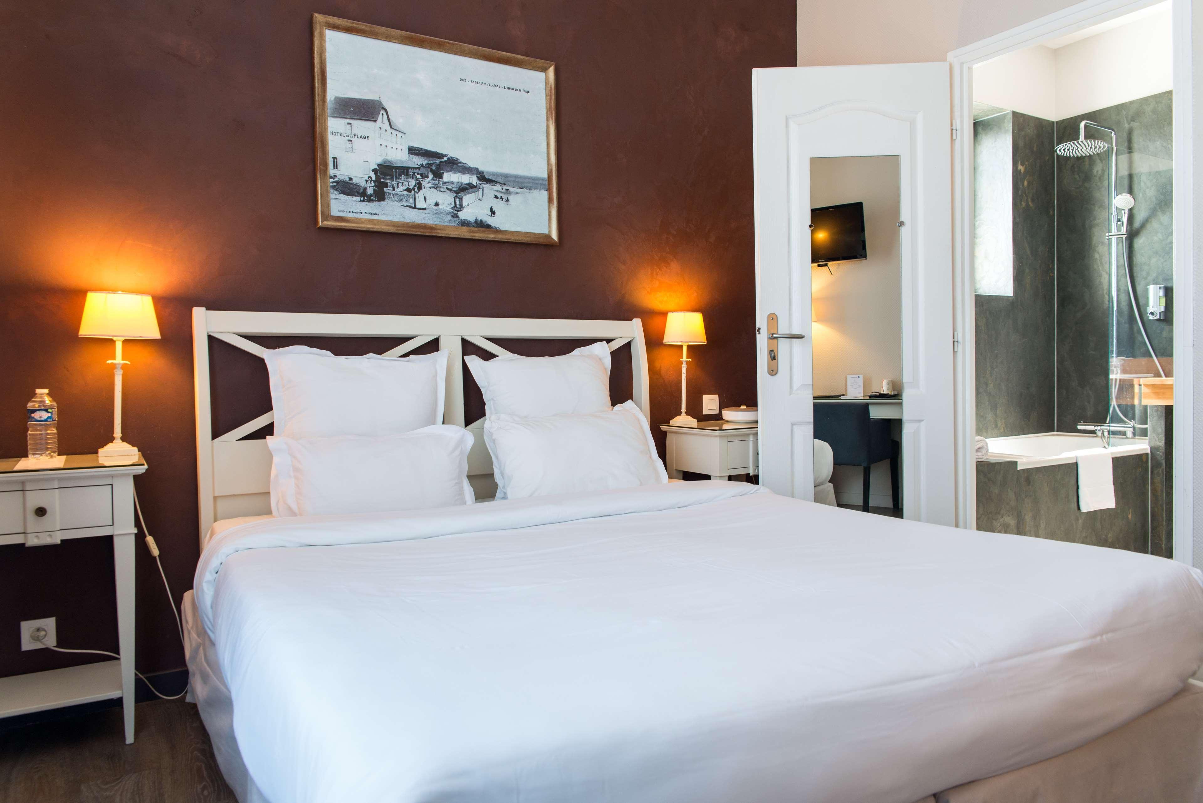 Best Western Hotel De La Plage Saint Marc sur Mer Buitenkant foto