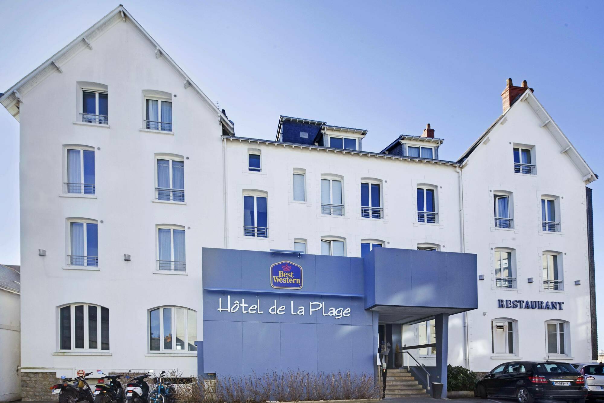 Best Western Hotel De La Plage Saint Marc sur Mer Buitenkant foto